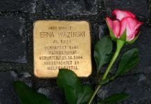 Stolperstein für Erna Wazinski
