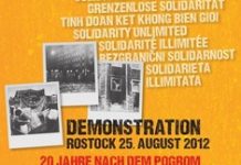 Aufruf zur antifaschistische Demonstration durch Rostock-Lichtenhagen!