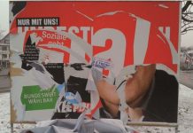 „Zerstörte Wahlplakate sind mehr als bloßer Vandalismus“