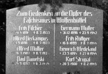 Gedenken zum 80. Jahrestag des nationalsozialistischen Terrors in der Wolfenbütteler Innenstadt, 6. Juli 2013
