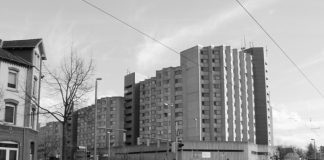 Stadtarchitektur, die abschreckt: Am nördlichen Eingang zur Braunschweiger Innenstadt ein öder Verhau von Verkehrsflächen und brutaler Klotz-Architektur