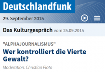 Wer kontrolliert die vierte Gewalt? Journalismus im Zwielicht