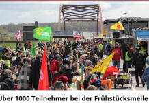 Coole Aktion – Frühstück und Informationen auf der FRÜHSTÜCKSMEILE vor Schacht Konrad
