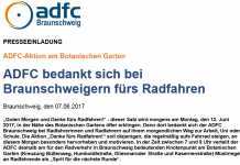 ADFC bedankt sich