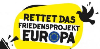 Aufruf: Rettet das Friedensprojekt Europa