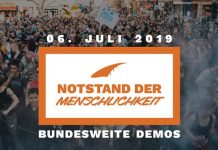 DEMO „Notstand der Menschlichkeit: Seenotrettung ist kein Verbrechen“