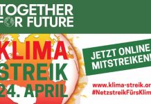 Zusammen mit Fridays For Future laut fürs Klima!