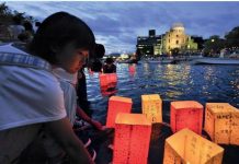 Hiroshimagedenktag: „100 Kerzen auf der Oker“