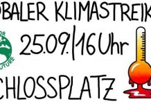 Globaler Klimastreik 25.09. 16:00 Uhr Schlossplatz