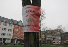 Hagenmarkt-Plakate gestohlen – BI Baumschutz sucht Zeug:innen