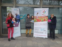 SoVD übergibt Spende an Kinderhospiz SONne