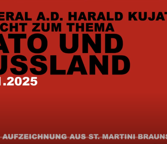 General a.D. Harald Kujat spricht zum Thema Nato und Russland