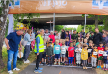 Kinderlauf auf dem Westbahnhof/Ringgleis in Braunschweig am 23.08.2025