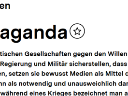 Veranstaltung am 25. September: Medienverantwortung in Zeiten verstärkter Kriegspropaganda