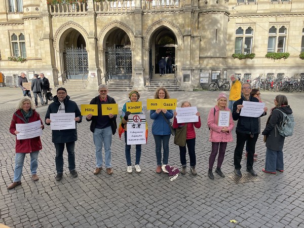 Hilfe für Kinder aus Gaza