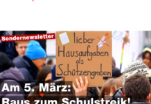 Wehrpflicht? Wehr dich! – Raus zum Schulstreik am 5. März