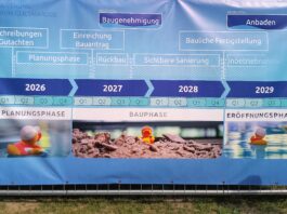 Brandneue Daten vom Infoschwimmen* im Gliesmaroder Bad