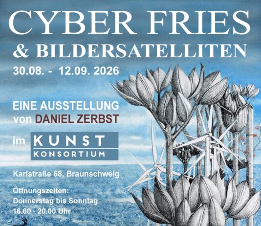 CYBER FRIES UND BILDERSATELLITEN – DANIEL ZERBST IM KUNST KONSORTIUM
